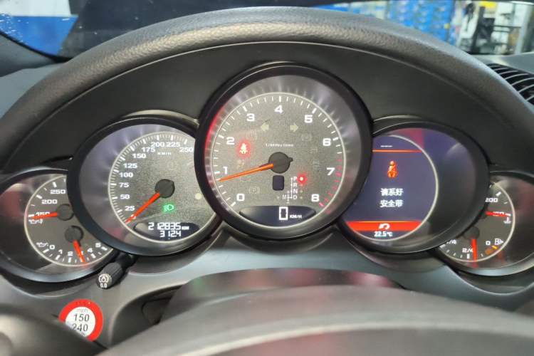 Used Porsche Cayenne 2013 3.6L automatic transmission U.S. specification Instrument Cluster