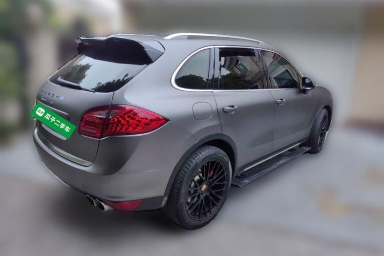 Used Porsche Cayenne 2013 Cayenne Turbo S 4.8T Rear Right 45 Deg