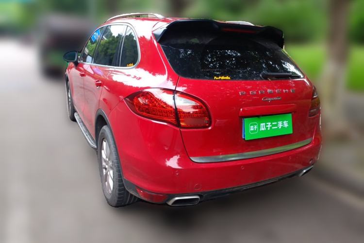 Used Porsche Cayenne 2013 3.6L automatic transmission U.S. specification Rear Left 45 Deg