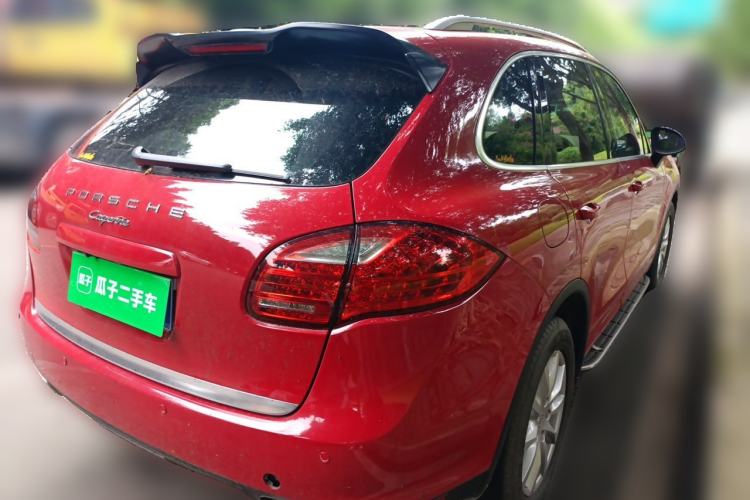 Used Porsche Cayenne 2013 3.6L automatic transmission U.S. specification Rear Right 45 Deg