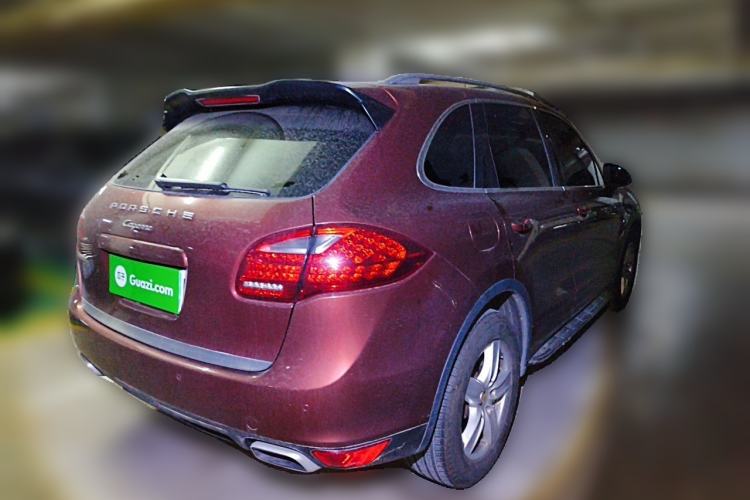 Used Porsche Cayenne 2013 3.6L automatic transmission U.S. specification Rear Right 45 Deg