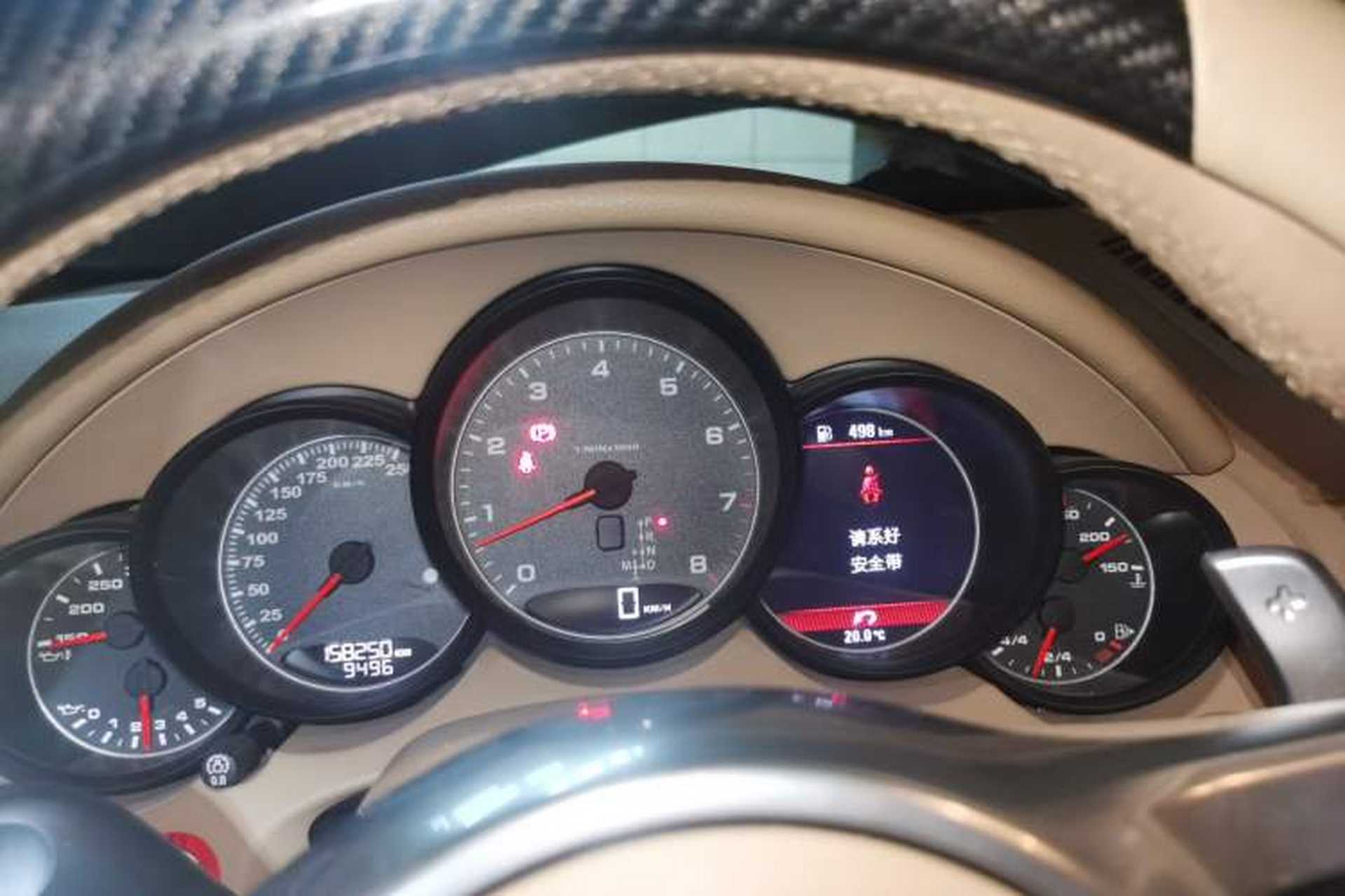 Used Porsche Cayenne 2013 3.6L automatic transmission U.S. specification Instrument Cluster