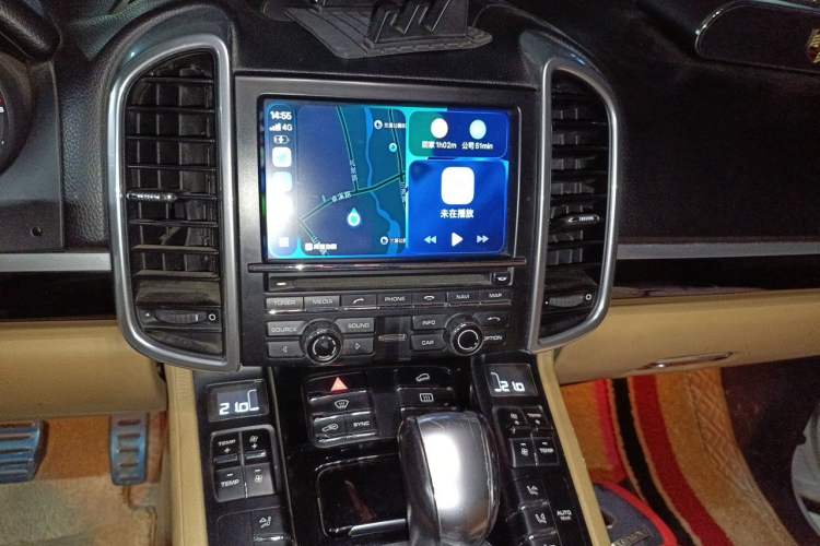 Used Porsche Cayenne 2014 Cayenne Platinum Edition 3.0T Audio And AC Panel