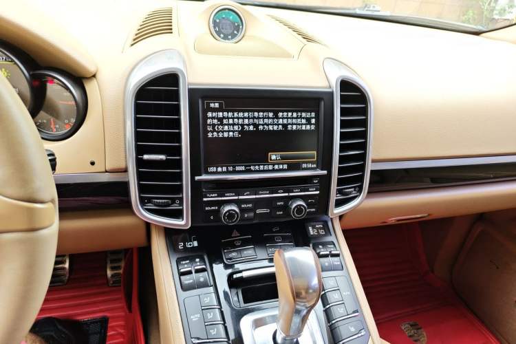 Used Porsche Cayenne 2014 Cayenne Platinum Edition 3.0T Audio And AC Panel