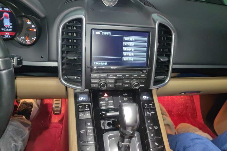 Used Porsche Cayenne 2014 Cayenne Platinum Edition 3.0T Audio And AC Panel