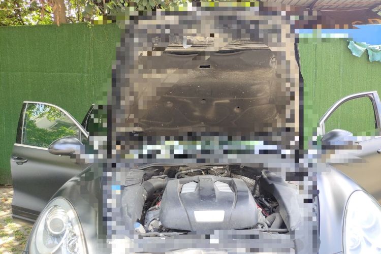 Used Porsche Cayenne 2014 Cayenne Platinum Edition 3.0T Engine Bay