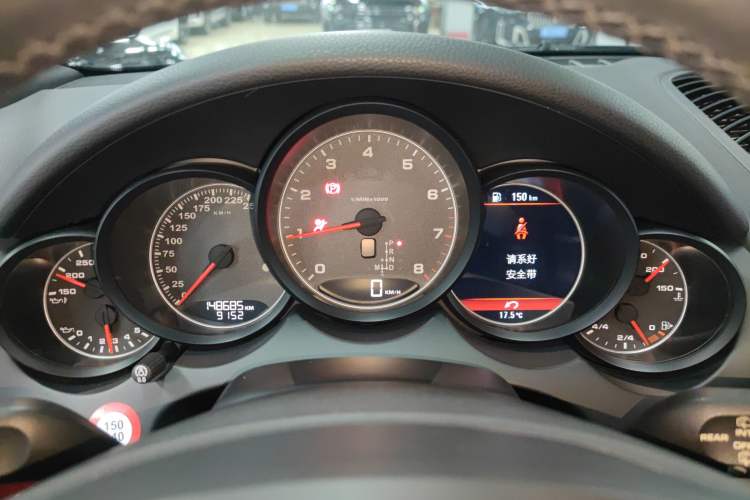 Used Porsche Cayenne 2014 3.6T Automatic Transmission U.S. Specification Instrument Cluster