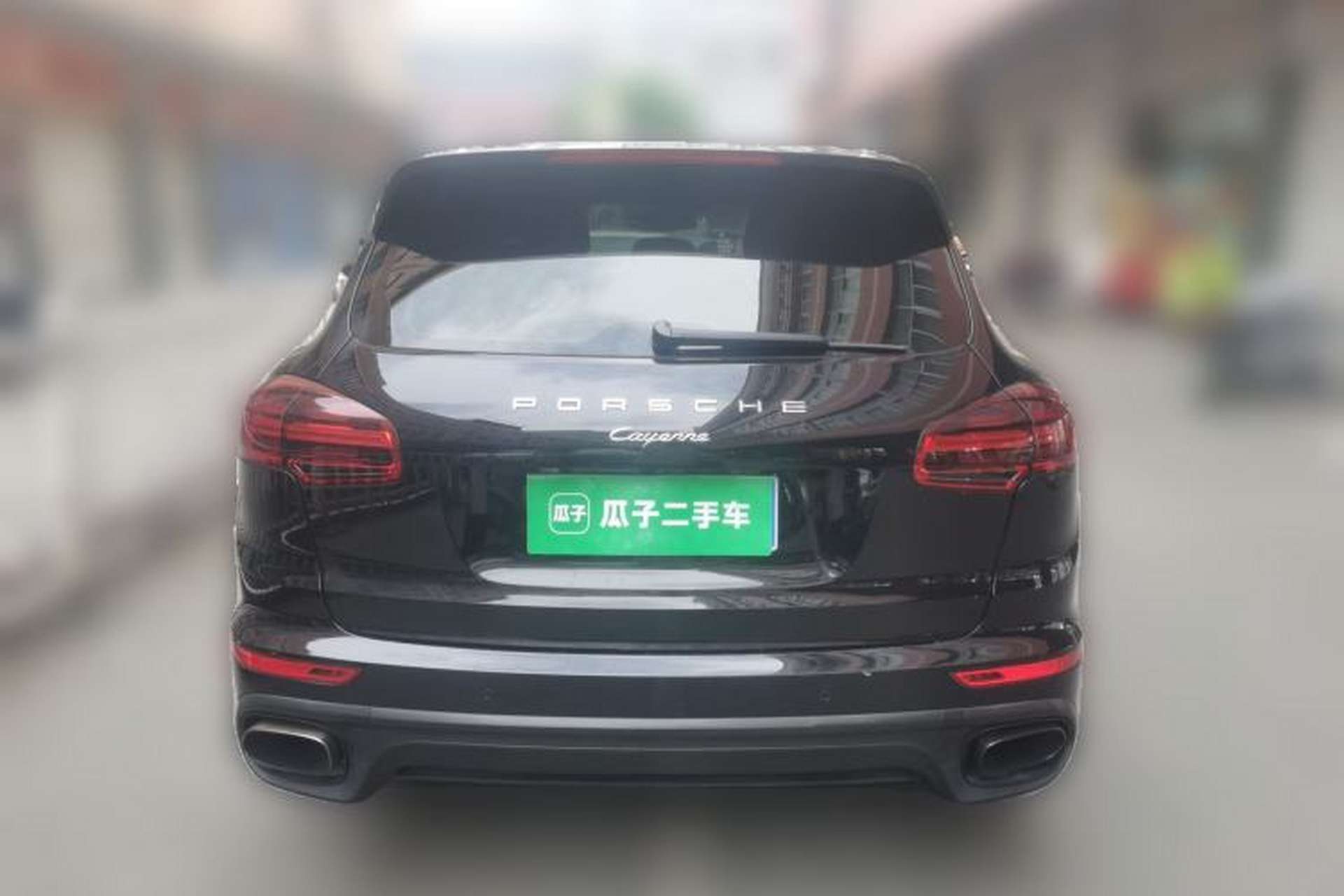 Used Porsche Cayenne 2014 Cayenne Platinum Edition 3.0T Rear