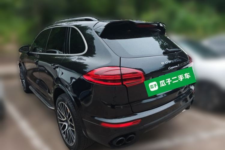 Used Porsche Cayenne 2014 Cayenne Platinum Edition 3.0T Rear Left 45 Deg
