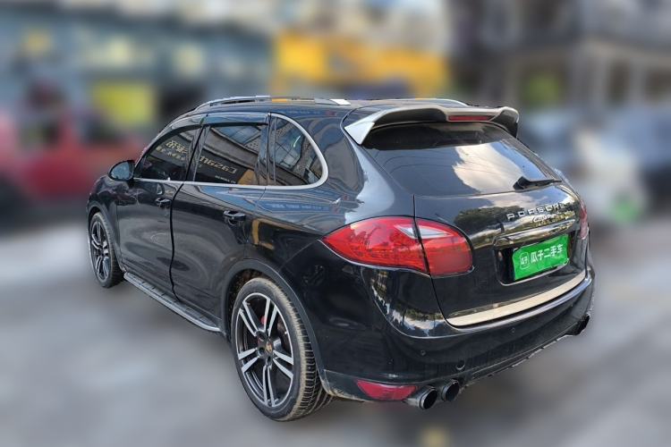 Used Porsche Cayenne 2014 Cayenne Platinum Edition 3.0T Rear Left 45 Deg