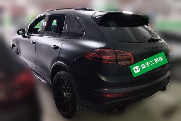 Used Porsche Cayenne 2014 Cayenne Platinum Edition 3.0T Rear Left 45 Deg