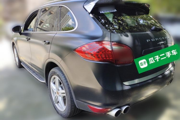 Used Porsche Cayenne 2014 Cayenne Platinum Edition 3.0T Rear Left 45 Deg