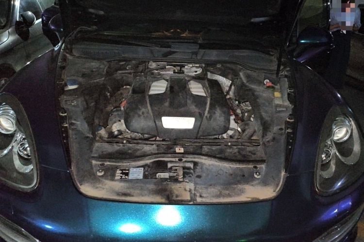 Used Porsche Cayenne 2014 Cayenne Platinum Edition 3.0T Engine Bay