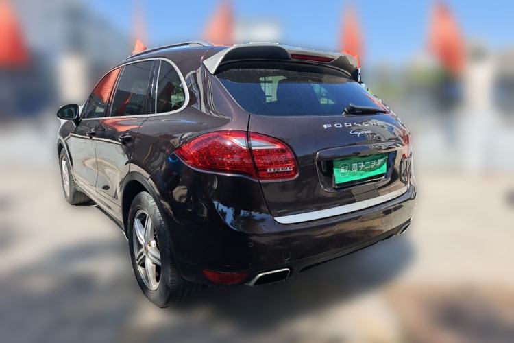 Used Porsche Cayenne 2014 Cayenne Platinum Edition 3.0T Rear Left 45 Deg