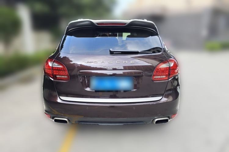 Used Porsche Cayenne 2014 Cayenne Platinum Edition 3.0T Rear