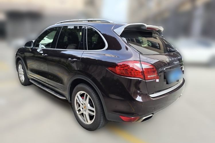 Used Porsche Cayenne 2014 Cayenne Platinum Edition 3.0T Rear Left 45 Deg