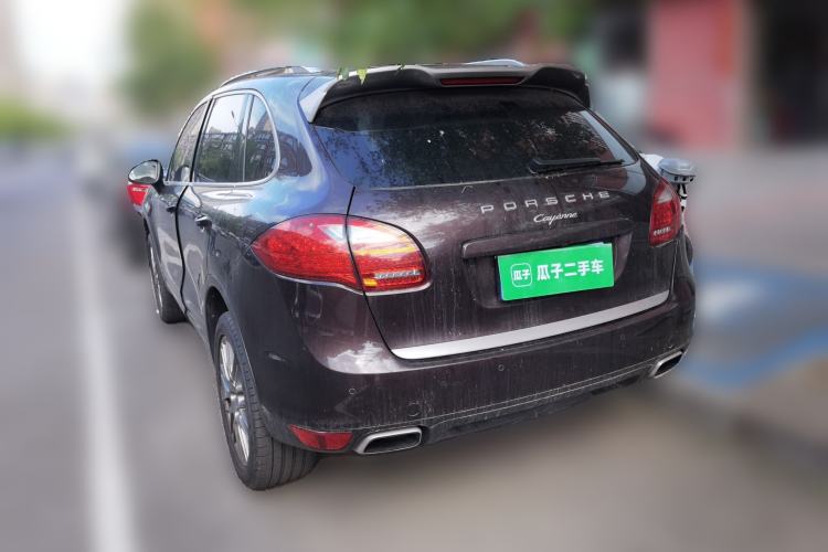 Used Porsche Cayenne 2014 Cayenne Platinum Edition 3.0T Rear Left 45 Deg