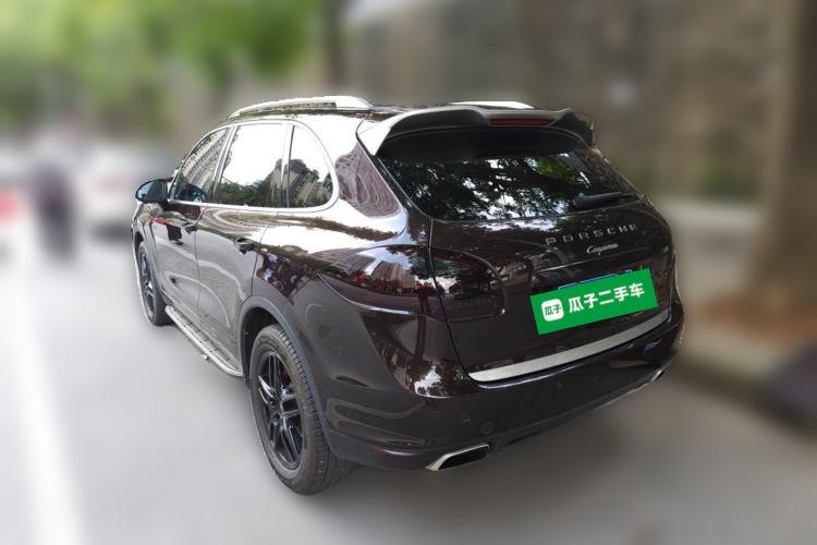 Used Porsche Cayenne 2014 Cayenne Platinum Edition 3.0T Rear Left 45 Deg