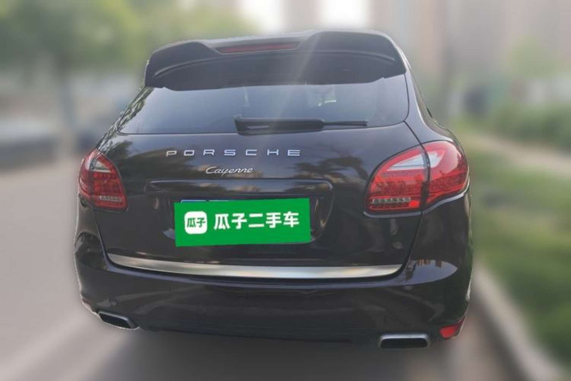 Used Porsche Cayenne 2014 Cayenne Platinum Edition 3.0T Rear