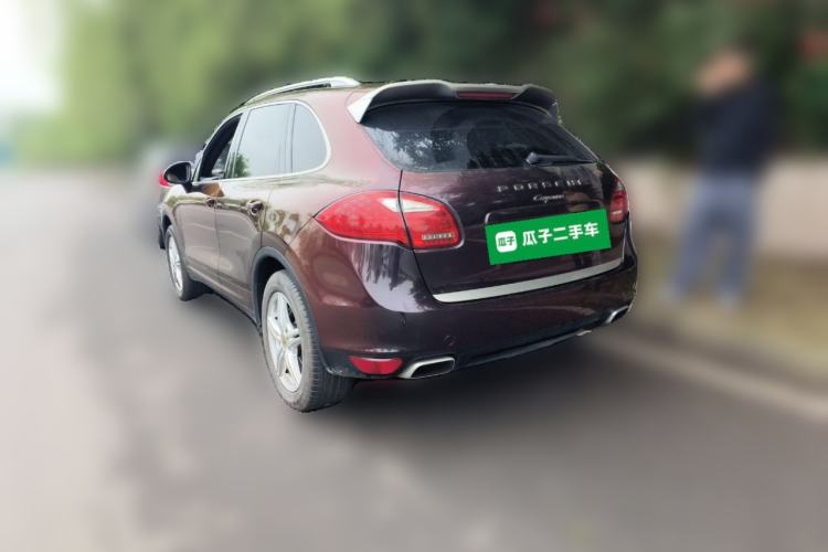 Used Porsche Cayenne 2014 Cayenne Platinum Edition 3.0T Rear Left 45 Deg