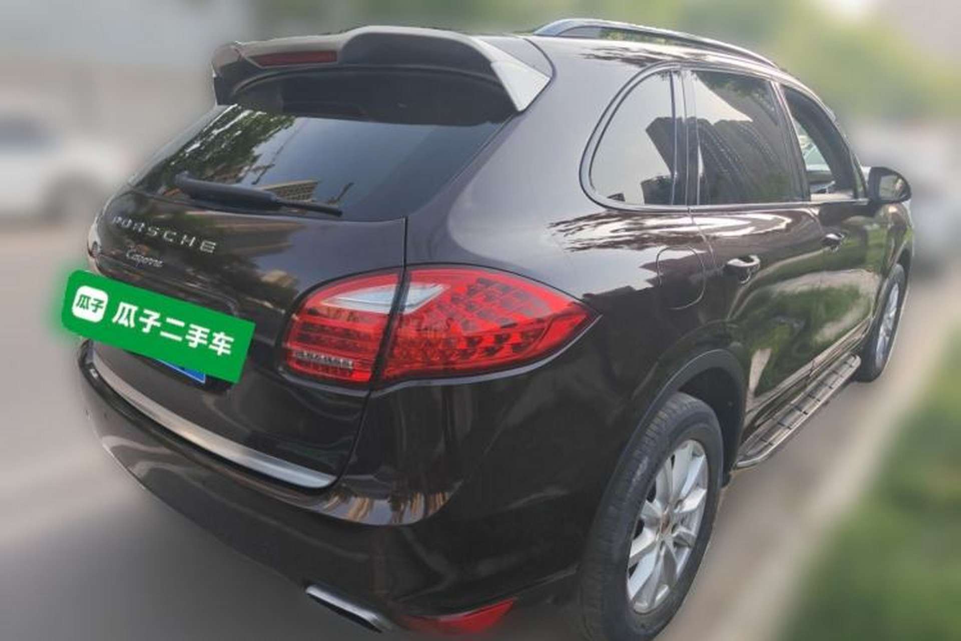 Used Porsche Cayenne 2014 Cayenne Platinum Edition 3.0T Rear Right 45 Deg