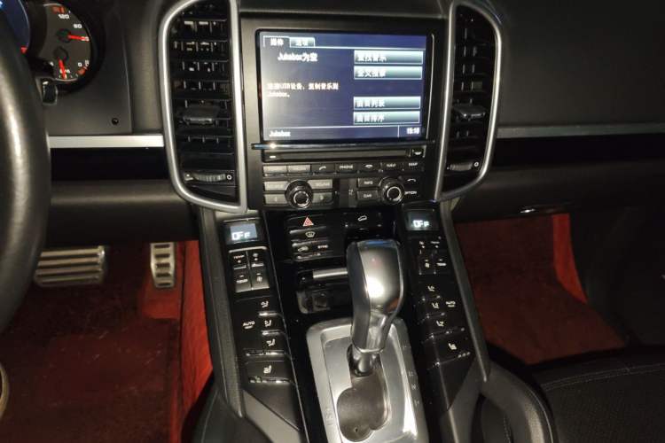 Used Porsche Cayenne 2014 Cayenne Platinum Edition 3.0T Audio And AC Panel