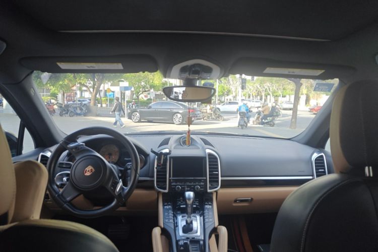 Used Porsche Cayenne 2014 3.6T Automatic Transmission U.S. Specification Headliner