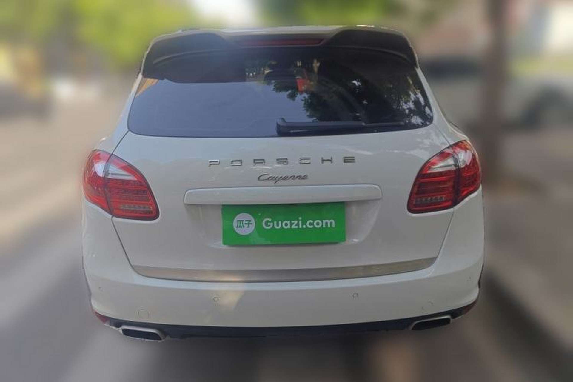 Used Porsche Cayenne 2014 Cayenne Platinum Edition 3.0T Rear