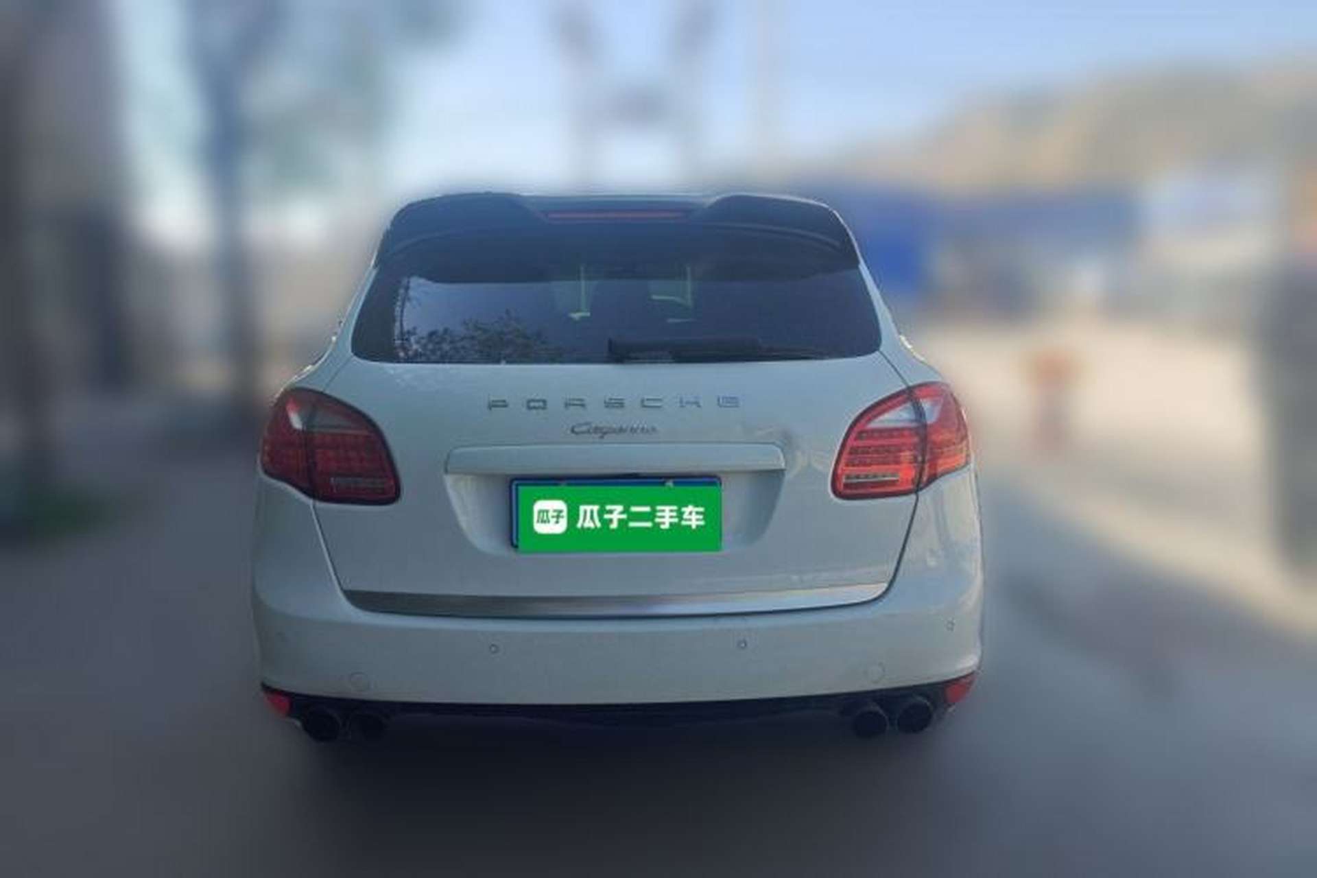 Used Porsche Cayenne 2014 Cayenne Platinum Edition 3.0T Rear