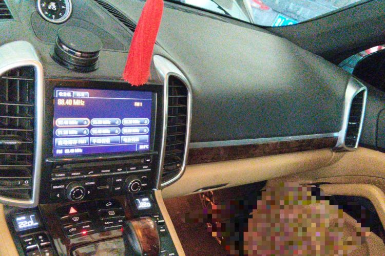 Used Porsche Cayenne 2015 Cayenne 3.0T Audio And AC Panel