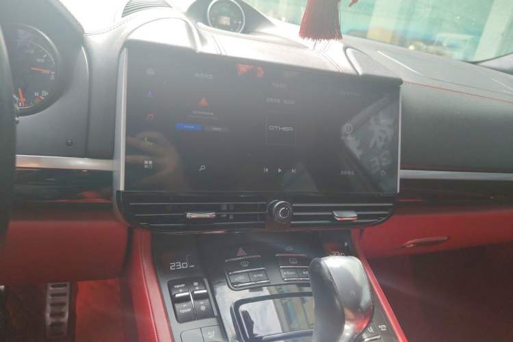 Used Porsche Cayenne 2015 Cayenne GTS 3.6T Audio And AC Panel