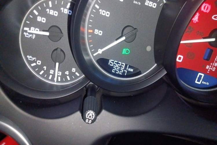 Used Porsche Cayenne 2015 Cayenne GTS 3.6T Odometer Close Up