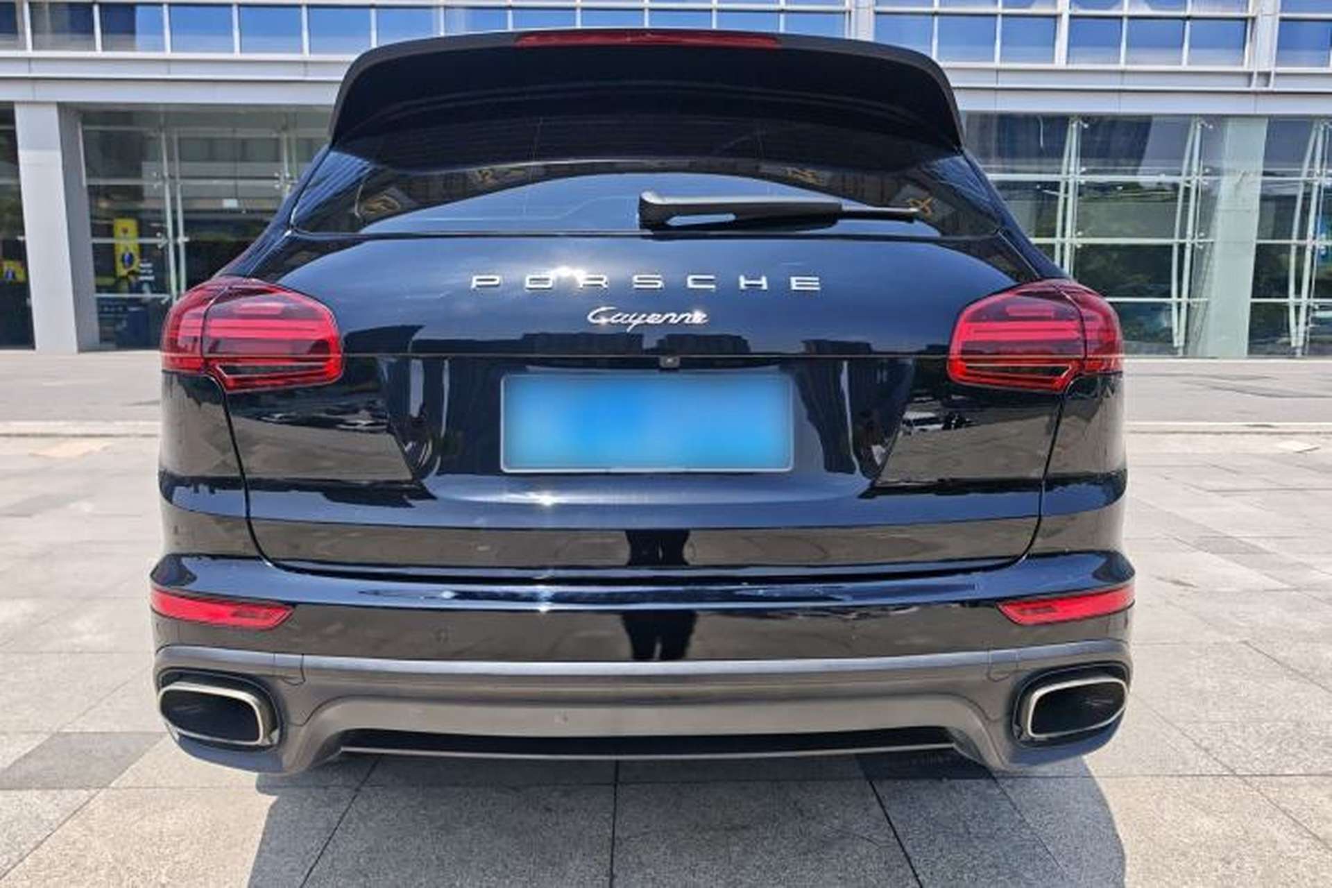 Used Porsche Cayenne 2015 3.6L automatic transmission U.S. specification Rear