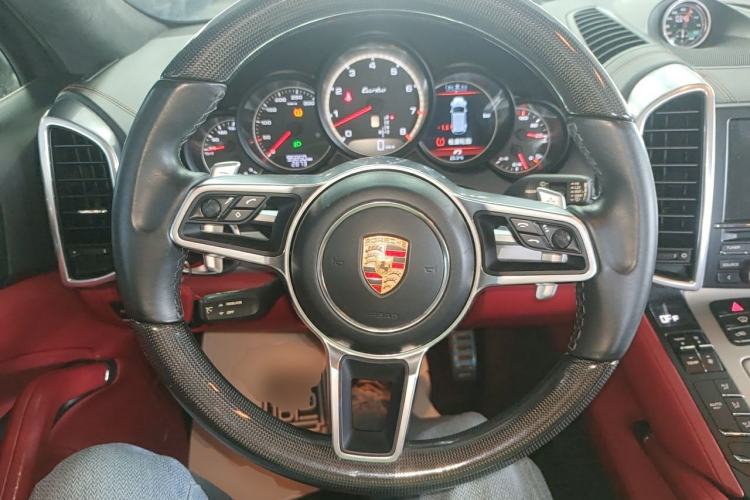 Used Porsche Cayenne 2015 Cayenne Turbo 4.8T Steering Wheel
