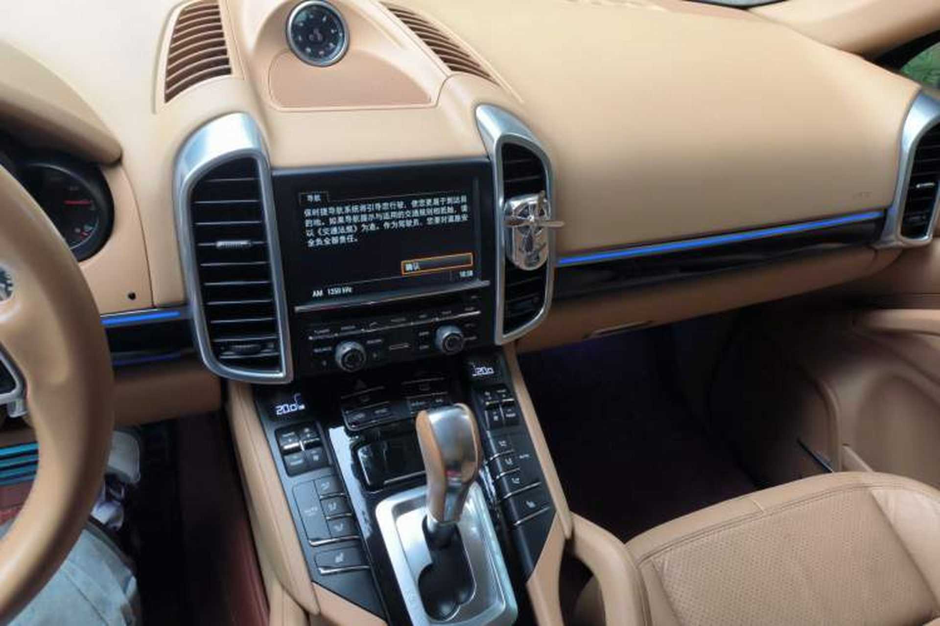 Used Porsche Cayenne 2015 Cayenne 3.0T Audio And AC Panel