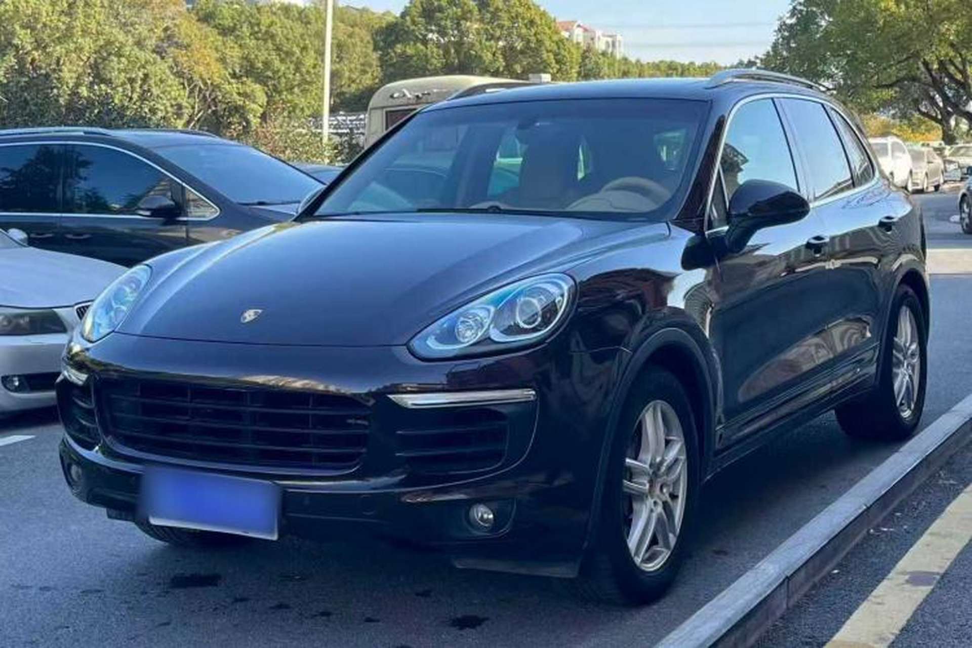 Used Porsche Cayenne 2015 Cayenne 3.0T Front Left 45 Deg