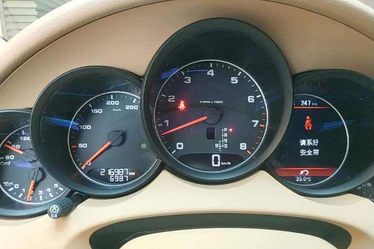 Used Porsche Cayenne 2015 Cayenne 3.0T Instrument Cluster