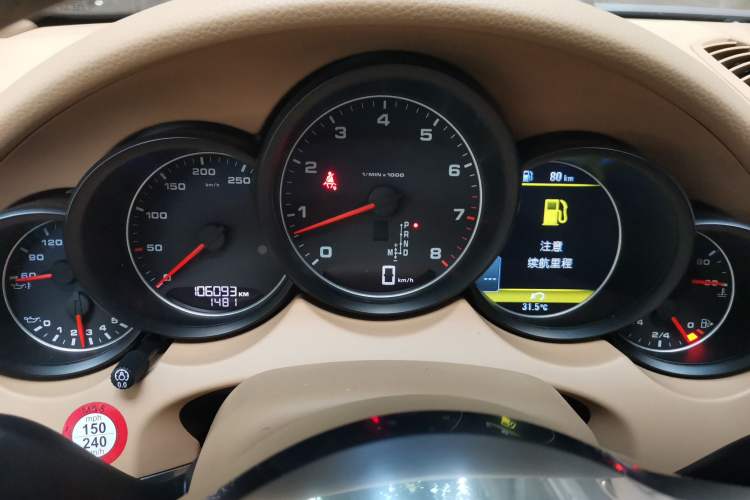 Used Porsche Cayenne 2015 Cayenne 3.0T Instrument Cluster
