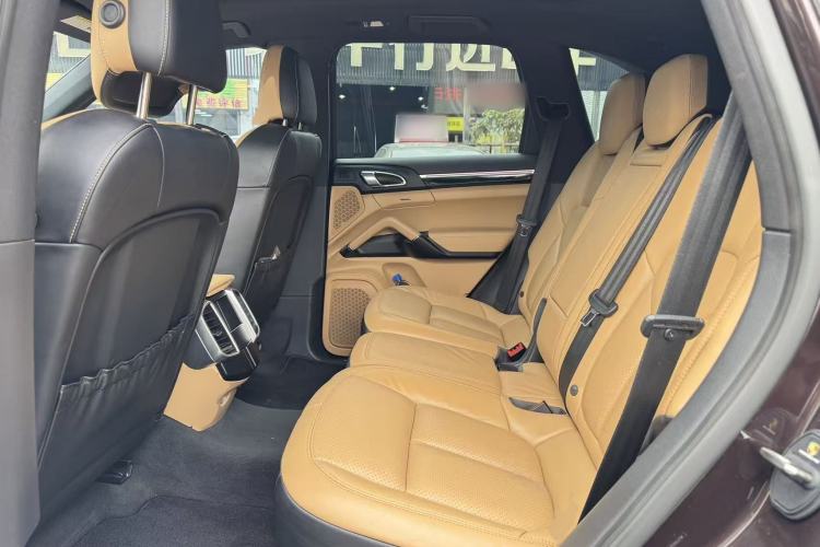 Used Porsche Cayenne 2015 3.6L automatic transmission U.S. specification Left Rear Seat