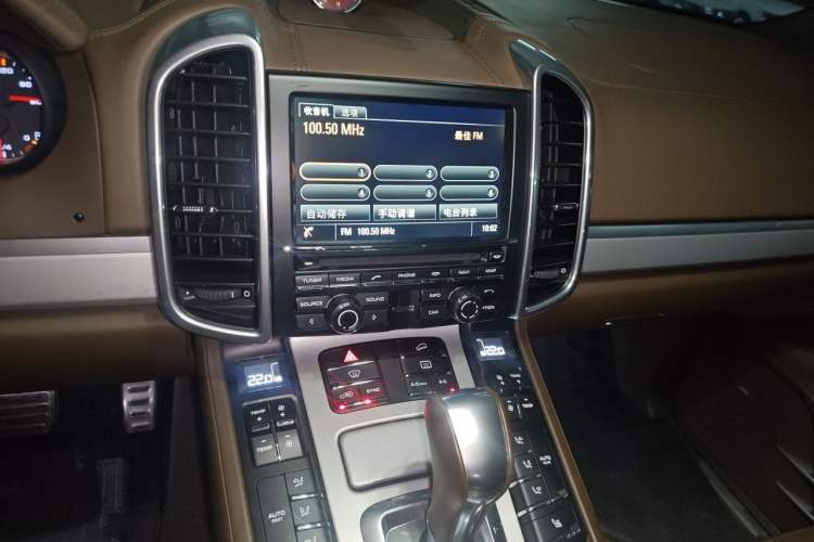 Used Porsche Cayenne 2015 Cayenne GTS 3.6T Audio And AC Panel