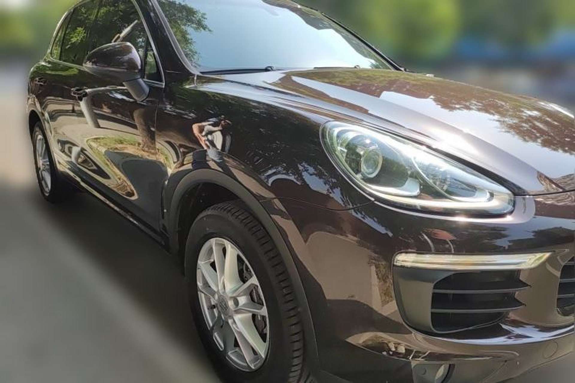 Used Porsche Cayenne 2015 Cayenne 3.0T Front Right 45 Deg