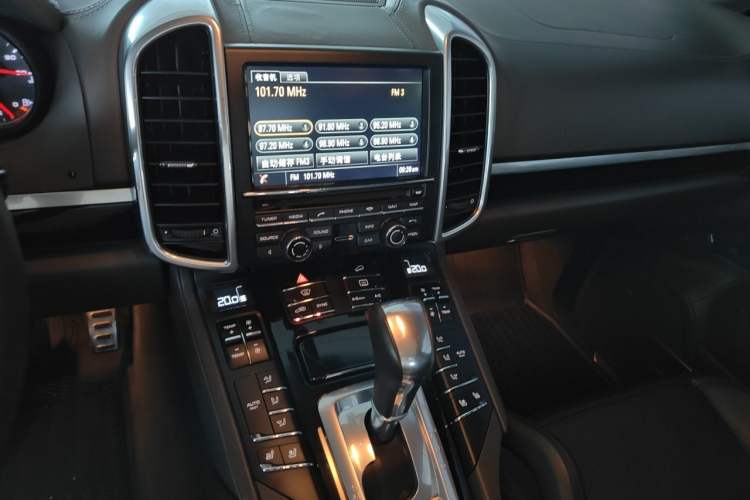 Used Porsche Cayenne 2015 Cayenne GTS 3.6T Audio And AC Panel