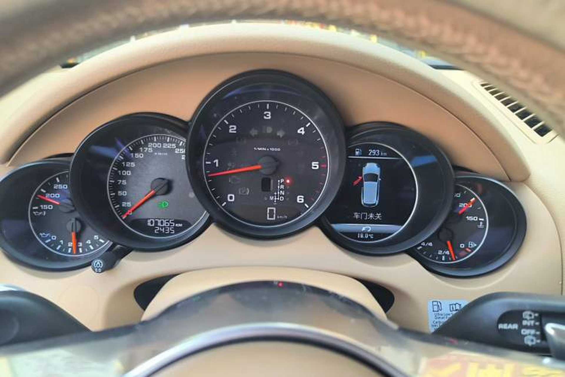 Used Porsche Cayenne 2015 3.0T Instrument Cluster