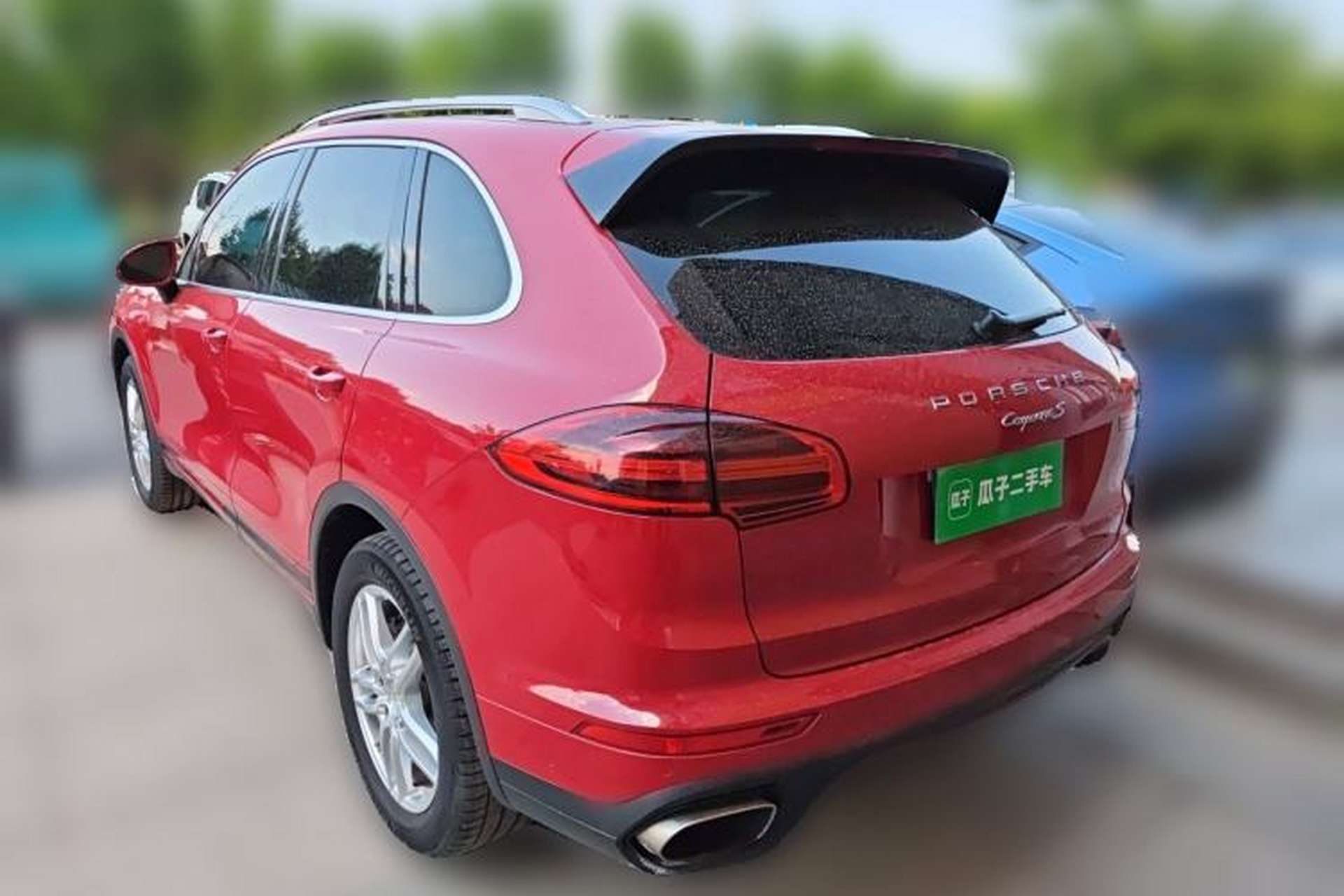 Used Porsche Cayenne 2015 Cayenne 3.0T Rear Left 45 Deg