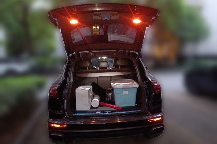 Used Porsche Cayenne 2015 Cayenne 3.0T Trunk