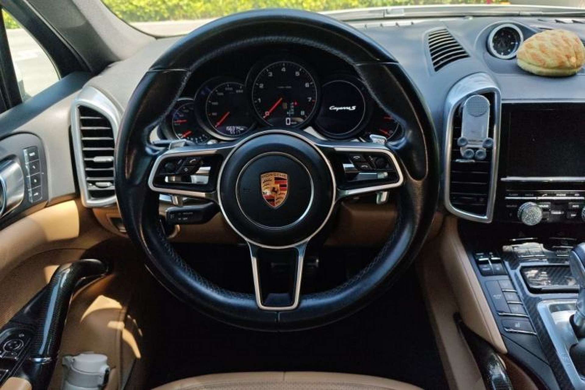 Used Porsche Cayenne 2015 Cayenne 3.0T Steering Wheel