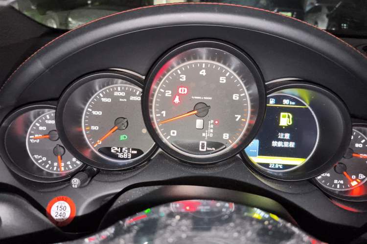 Used Porsche Cayenne 2015 Cayenne 3.0T Instrument Cluster
