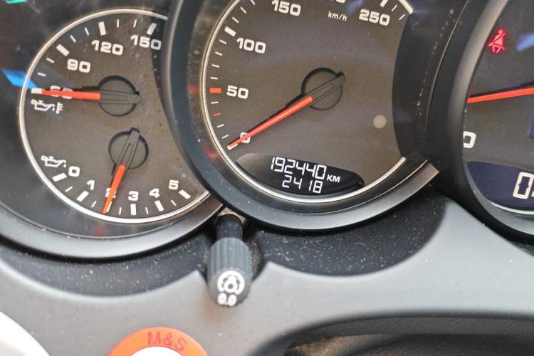 Used Porsche Cayenne 2015 Cayenne 3.0T Odometer Close Up