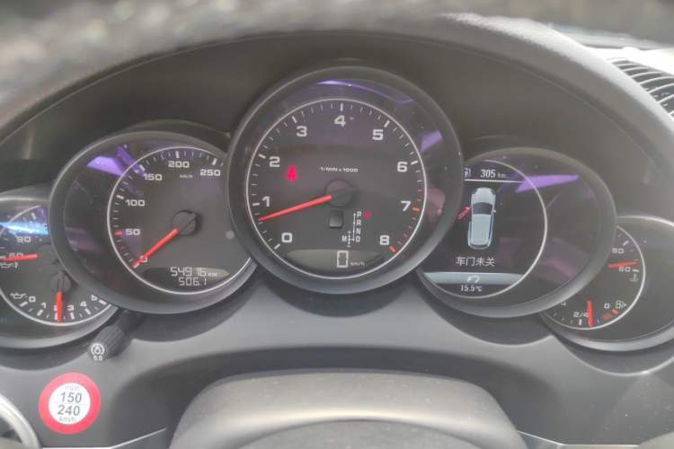 Used Porsche Cayenne 2015 Cayenne 3.0T Instrument Cluster