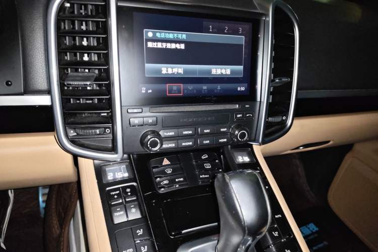 Used Porsche Cayenne 2016 Cayenne 3.0T Audio And AC Panel